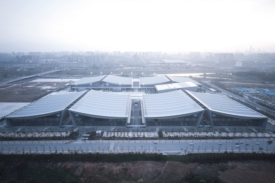 bird view2 Changsha International Convention and Exhibition Center TJAD