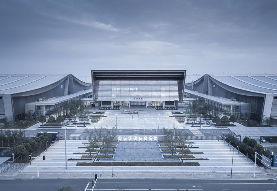 entrance Changsha International Convention and Exhibition Center TJAD