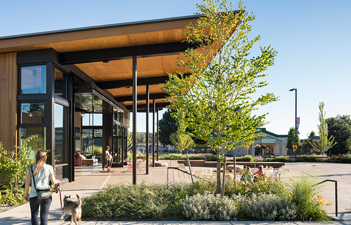 The Hangar at Kenmore Town Square by Graham Baba Architects
