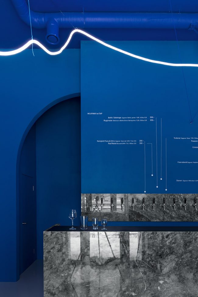 Galaxy Bar and Bottle Shop by Monoloko design