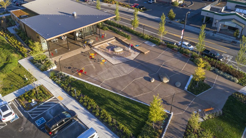 The Hangar at Kenmore Town Square by Graham Baba Architects