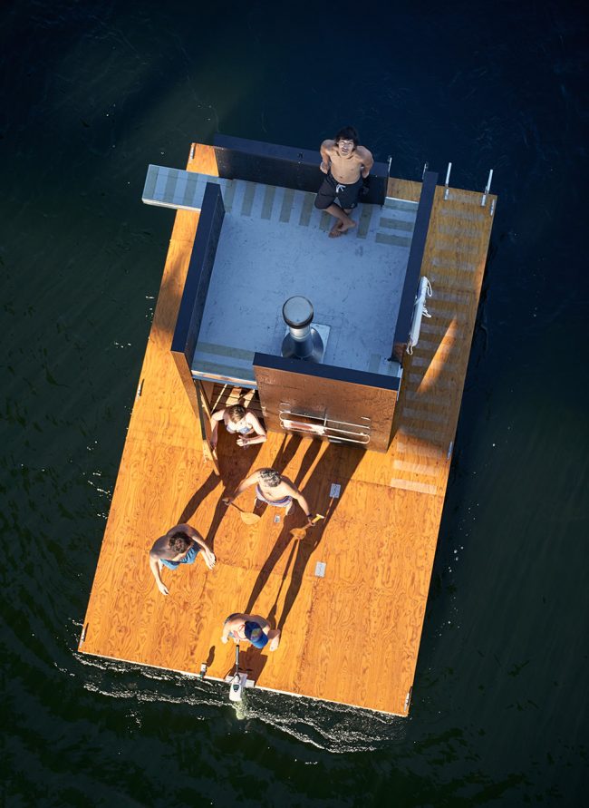 wa sauna Seattle USA by oCstudio