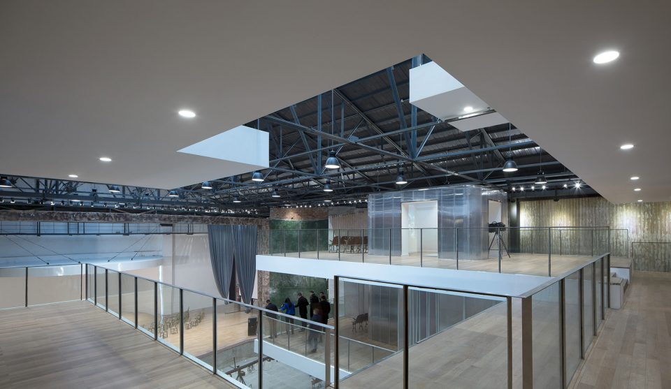 hui jian community centre drilling and mining factory theatre renovation china by original design studiotjad