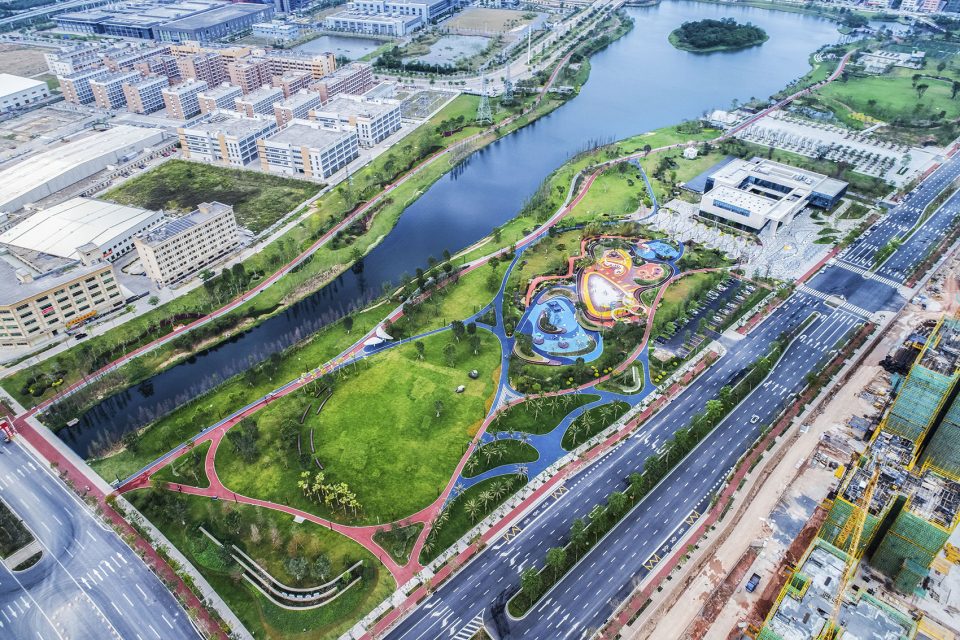 CFLD JIANGMEN DRAGON CREEK PARK RENOVATION China by LOCUS ASSOCIATES
