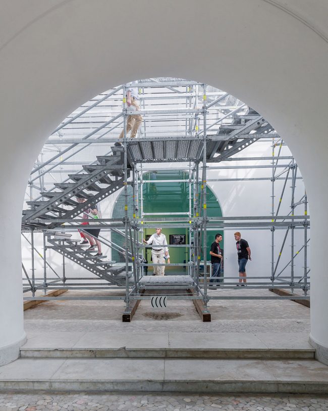 Hungarian Pavilion of 16th International Architecture Exhibition by Studio Nomad