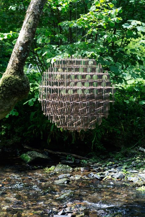 Penny Half Sphere by Giles Miller Studio