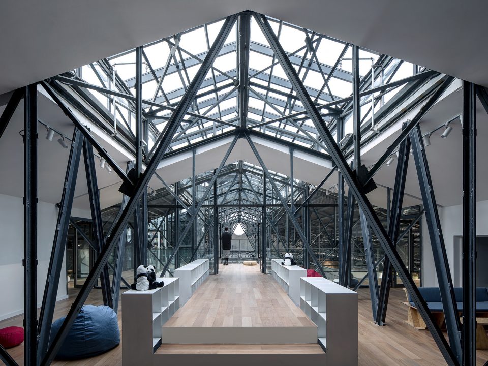 hui jian community centre drilling and mining factory theatre renovation china by original design studiotjad