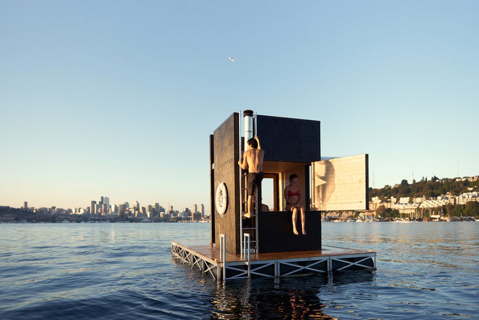 wa sauna Seattle USA by oCstudio
