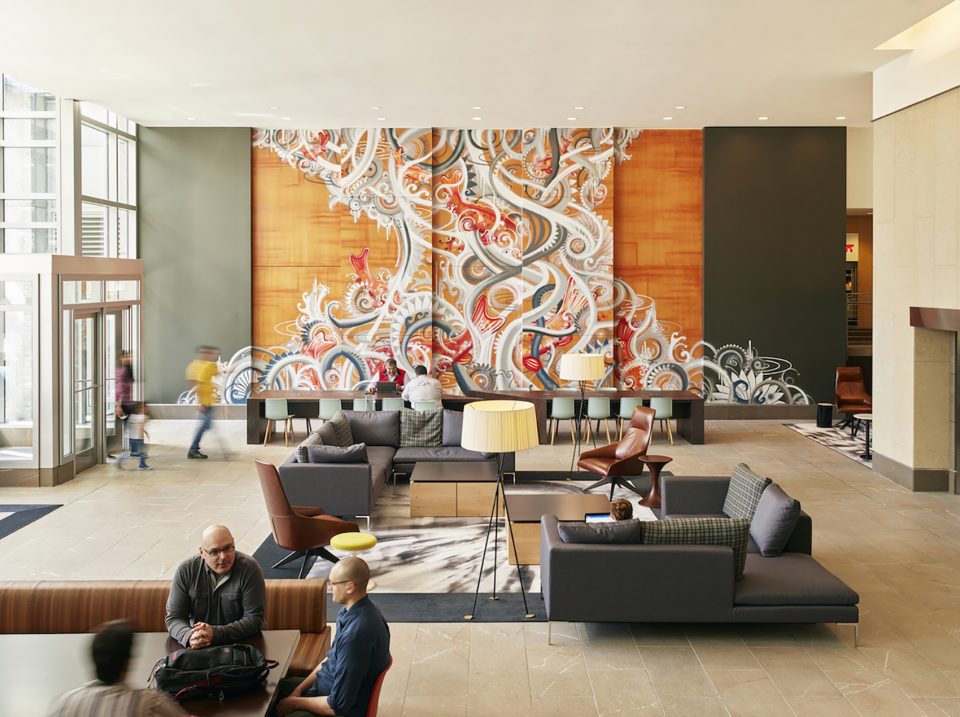 Key Center Lobby Reposition by SkB Architects
