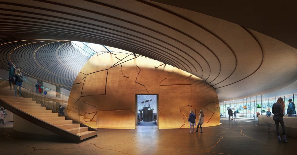 planetarium and visitor center for solobservatoriet by snohetta
