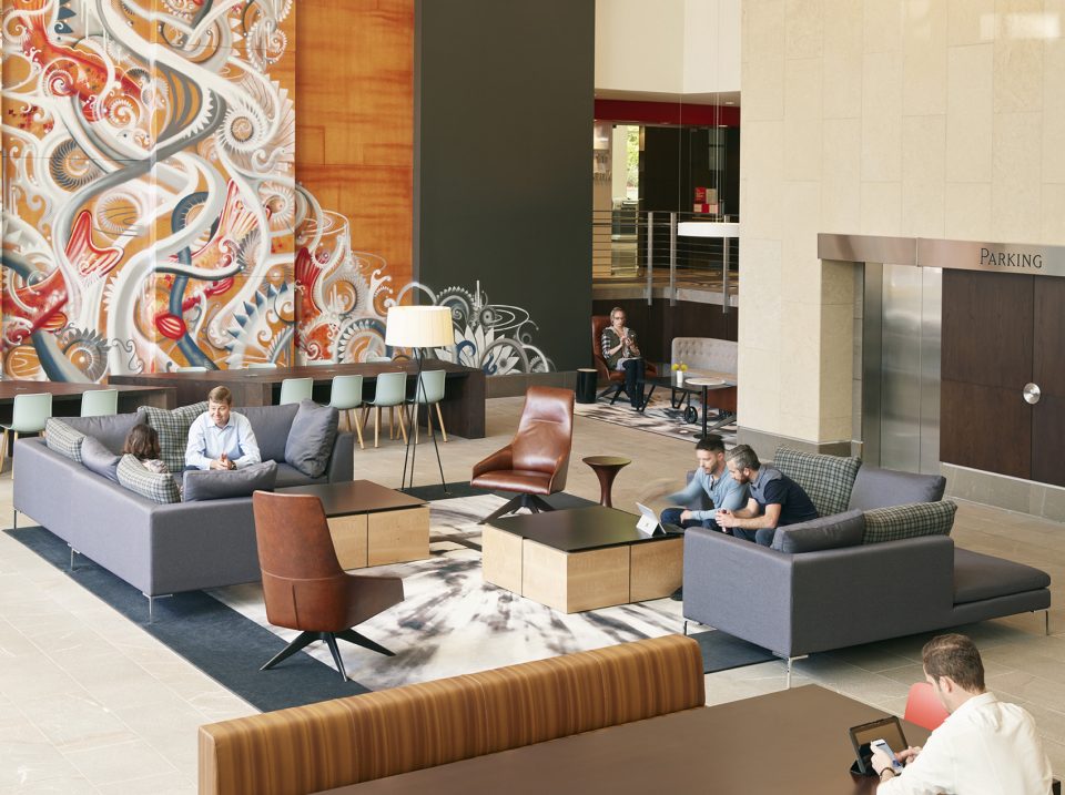 Key Center Lobby Reposition by SkB Architects