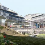 OMA Wins Design Competition for Unicorn Island in Chengdu