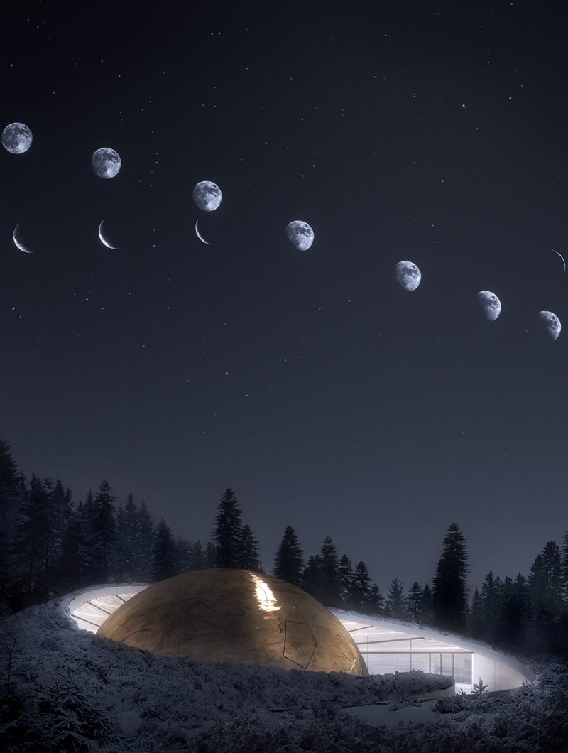 planetarium and visitor center for solobservatoriet by snohetta