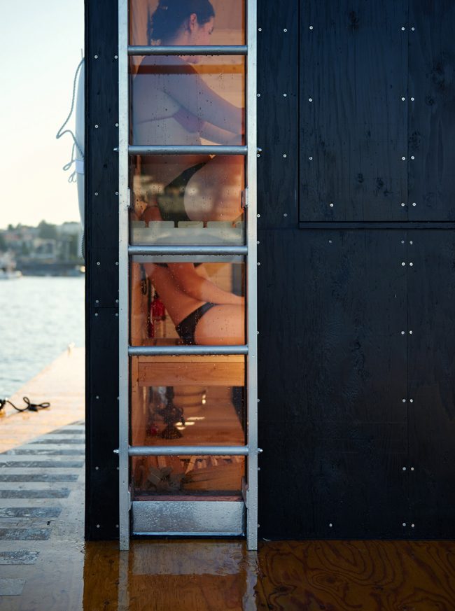 wa sauna Seattle USA by oCstudio