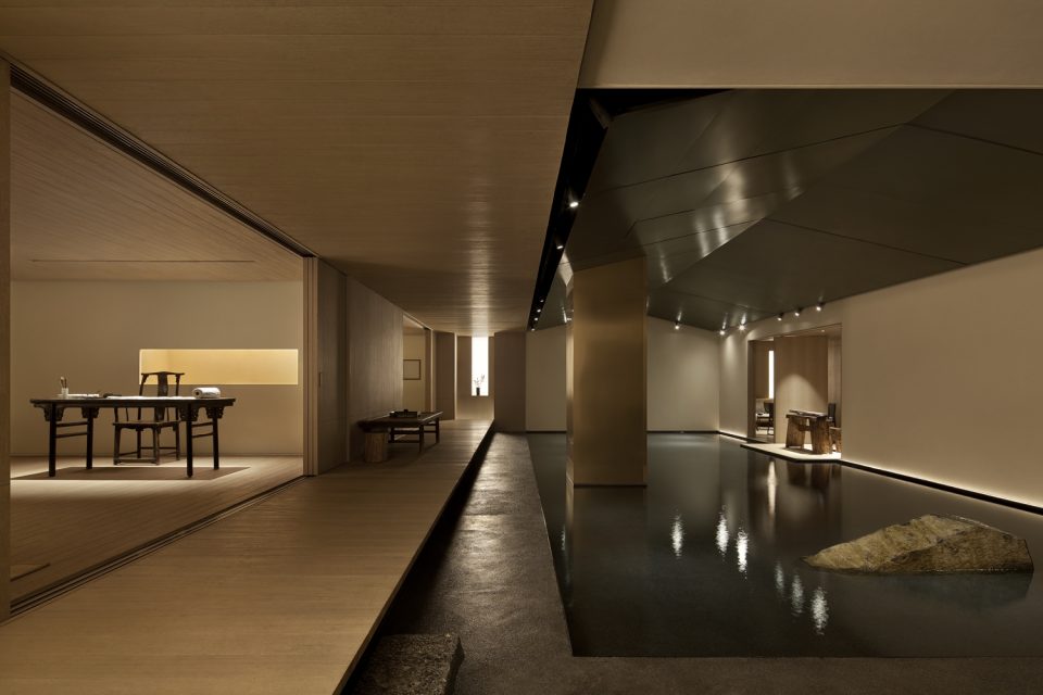 Tian Shui Yue Tea House Horizontal Space Design