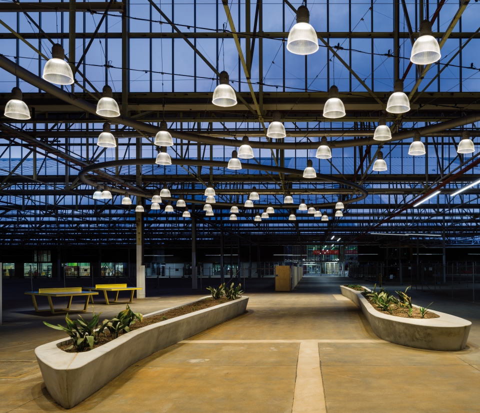 tonsley innovation district main assembly building pods by woods bagot 1