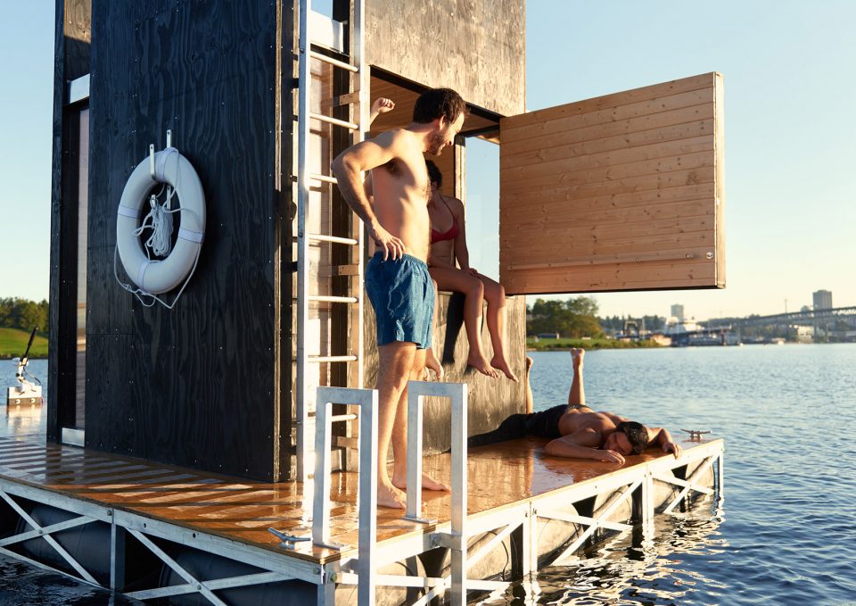 wa sauna Seattle USA by oCstudio