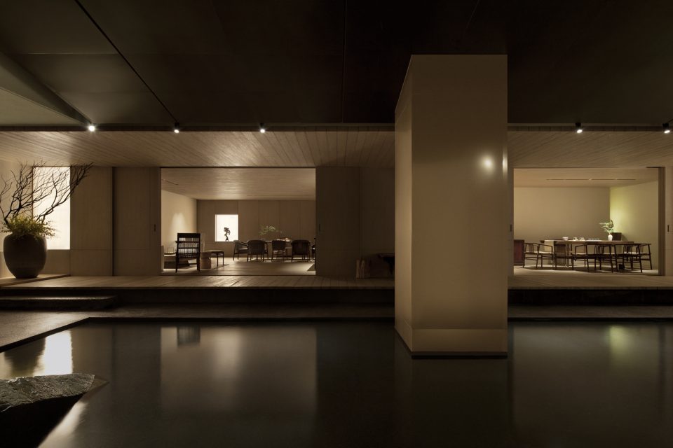 Tian Shui Yue Tea House Horizontal Space Design