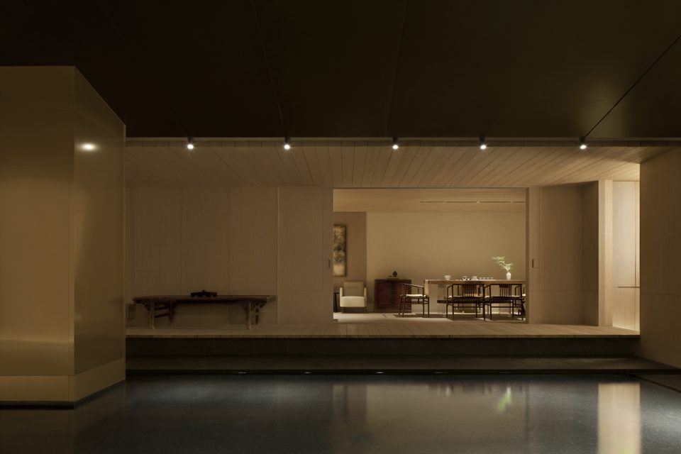 Tian Shui Yue Tea House Horizontal Space Design