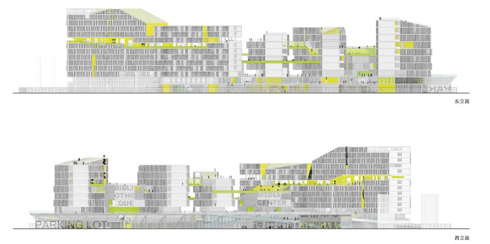 Futian high school campus by reMIX studio