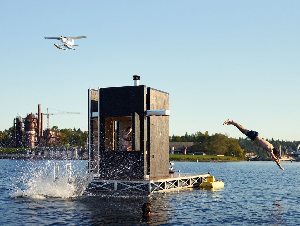 wa sauna Seattle USA by oCstudio