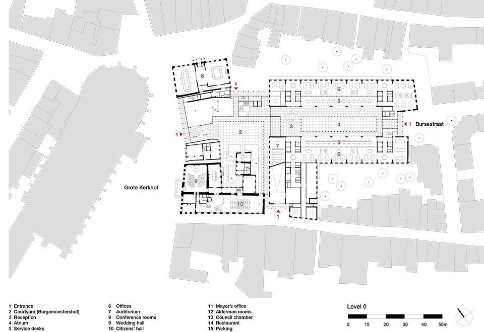 City Hall Deventer by Neutelings Riedijk Architects