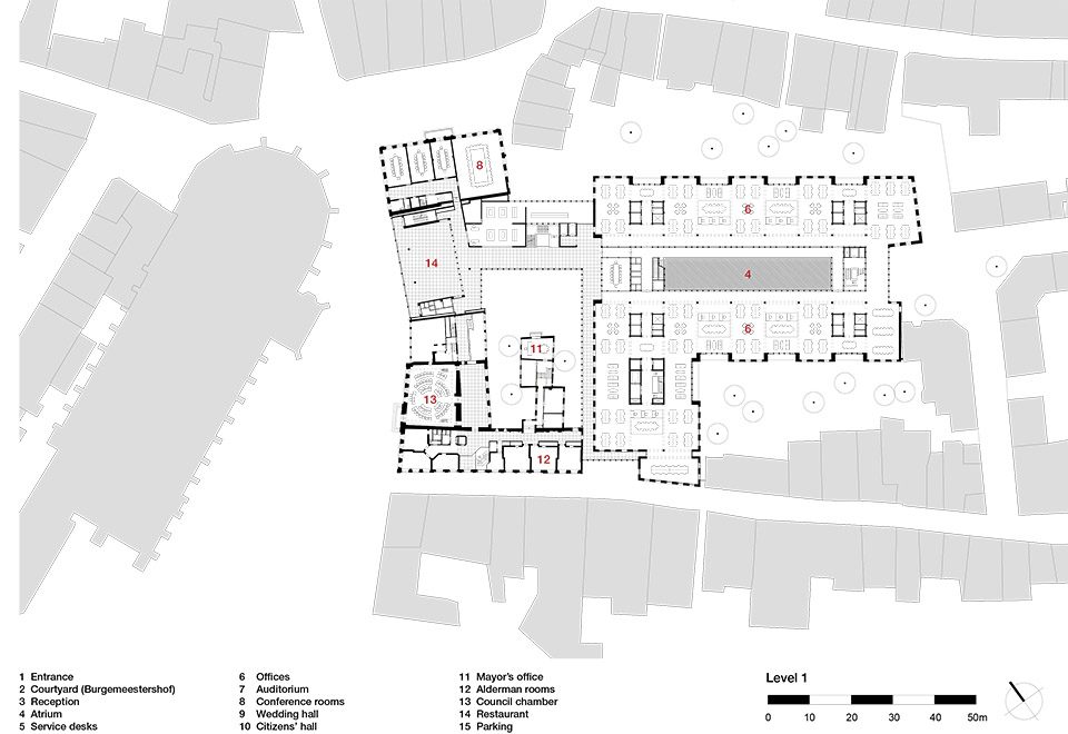 City Hall Deventer by Neutelings Riedijk Architects