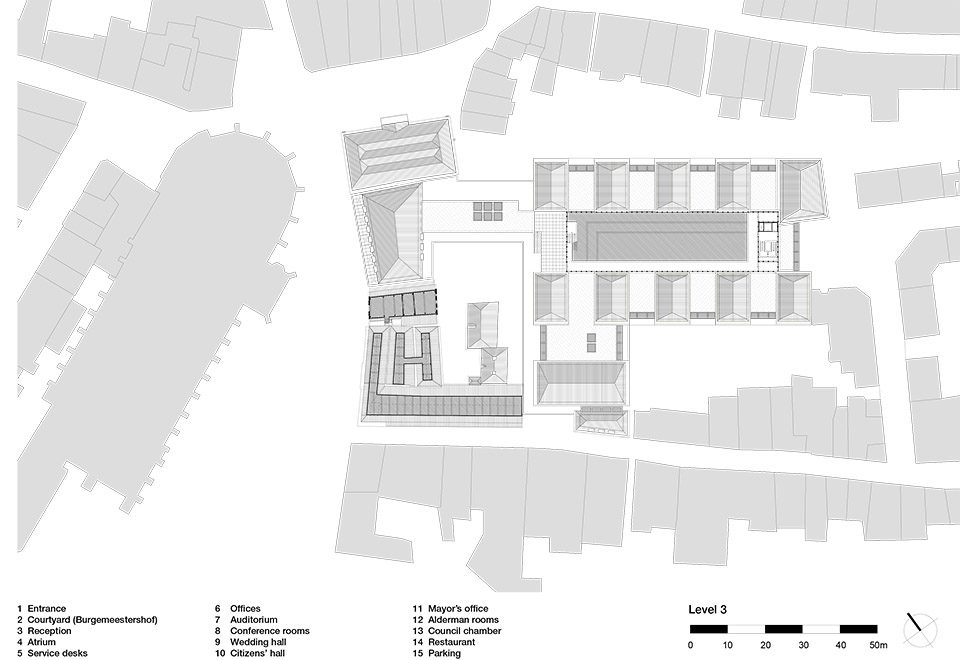 City Hall Deventer by Neutelings Riedijk Architects