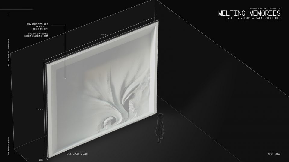 Melting Memories by Refik Anadol Studio
