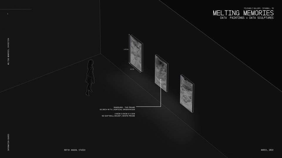 Melting Memories by Refik Anadol Studio