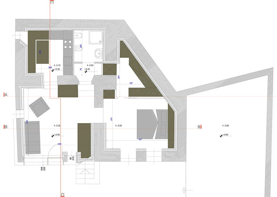House VG renovation by ES arch