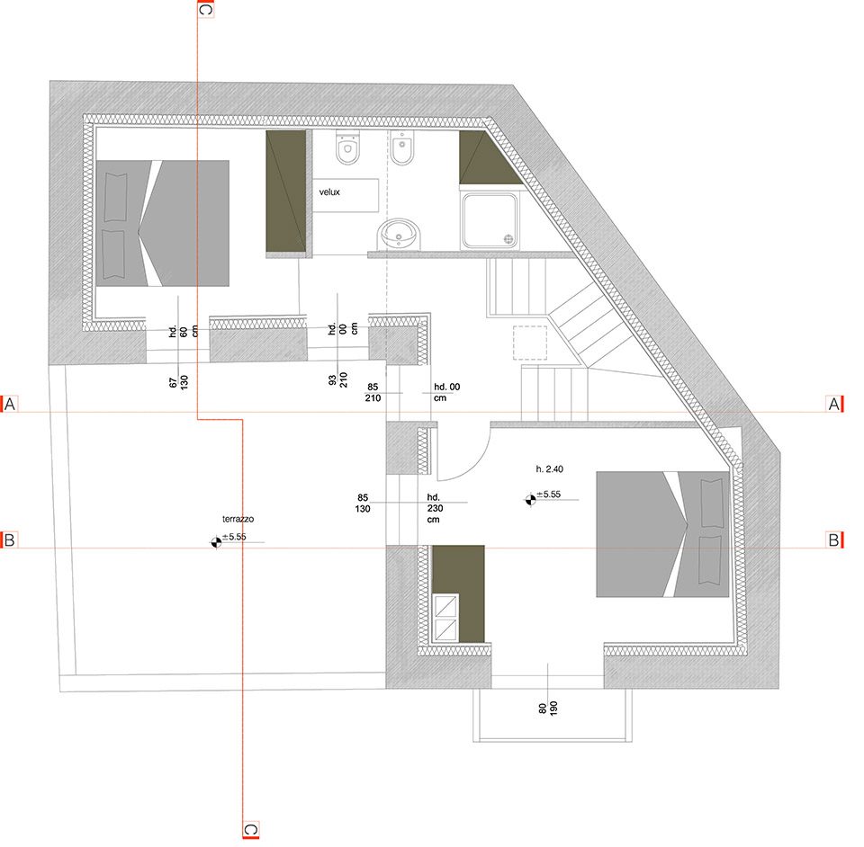 House VG renovation by ES arch