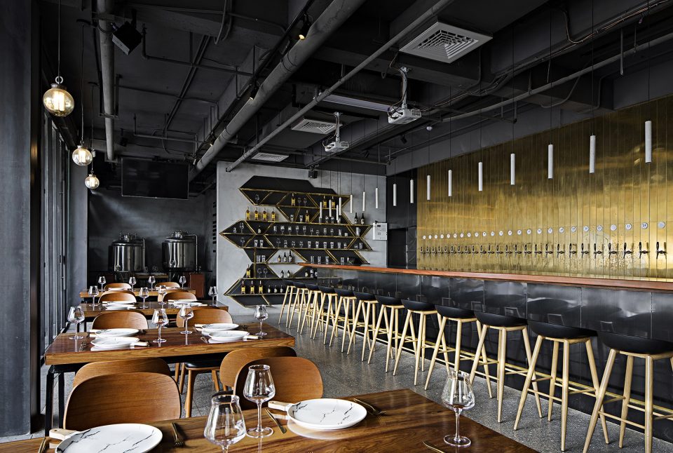 haikou food and wine department grain bar china by ly design
