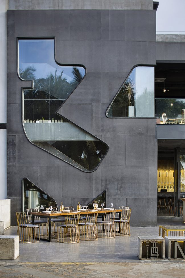 haikou food and wine department grain bar china by ly design