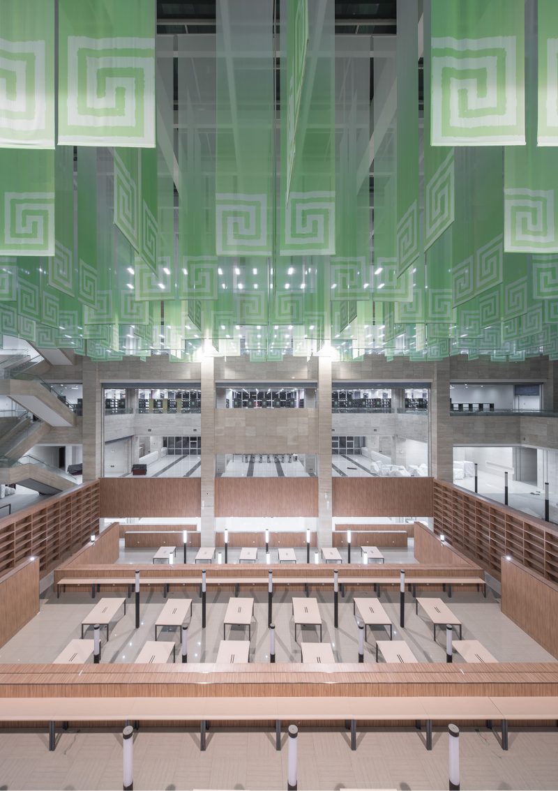 library of south lake campus of wuhan university of technology china by architectural design and research institute of scut