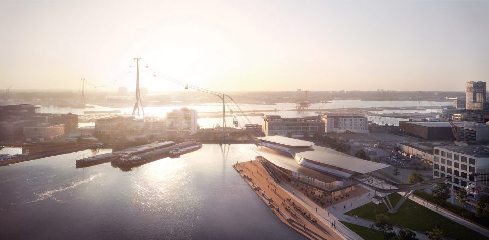 &lsquo;IJbaan &lsquo;Cable Car Amsterdam by UNStudio