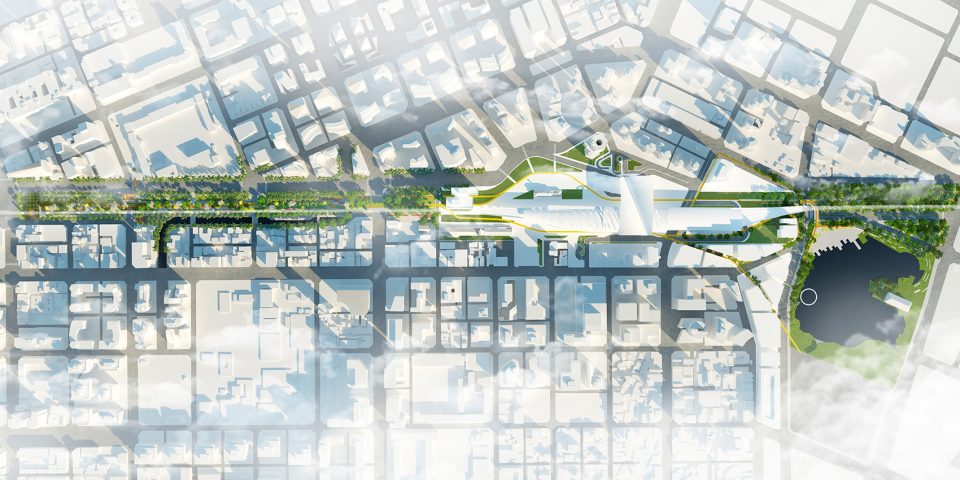 Taichung Green Corridor Taichung Taiwan by Mecanoo Architecten