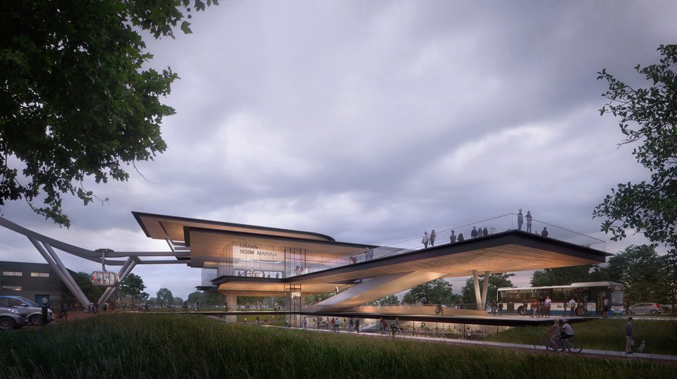 &lsquo;IJbaan &lsquo;Cable Car Amsterdam by UNStudio