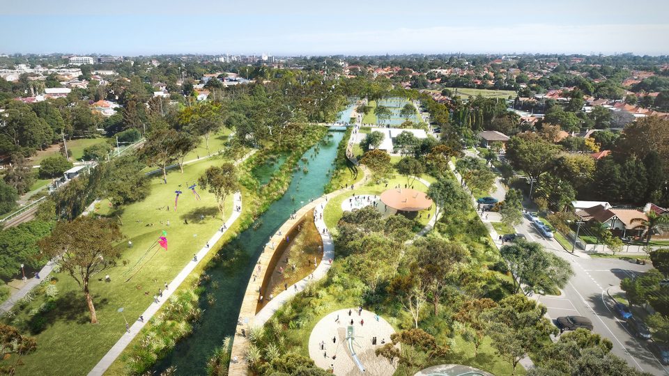 GreenWay Master Plan by McGregor Coxall