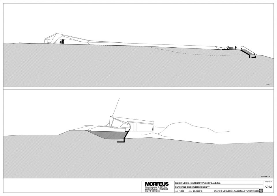New Facility Along Norwegian Scenic Route Andøya by Morfeus Arkitekter