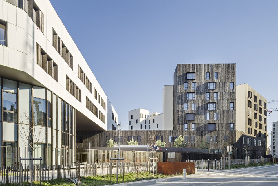 secondary boarding school in saint denis by brenac gonzalez associes