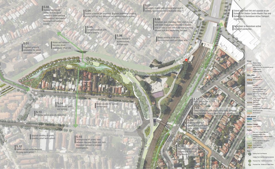 GreenWay Master Plan by McGregor Coxall
