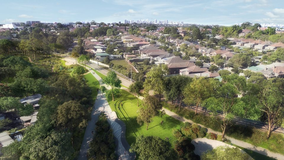 GreenWay Master Plan by McGregor Coxall
