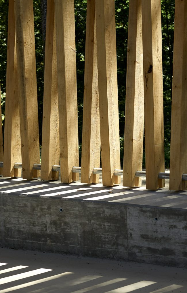Shed for Firewood by Clou Architekten
