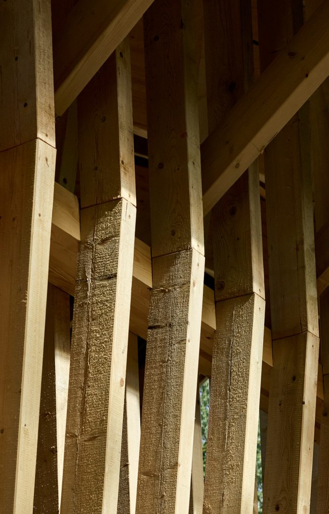 Shed for Firewood by Clou Architekten