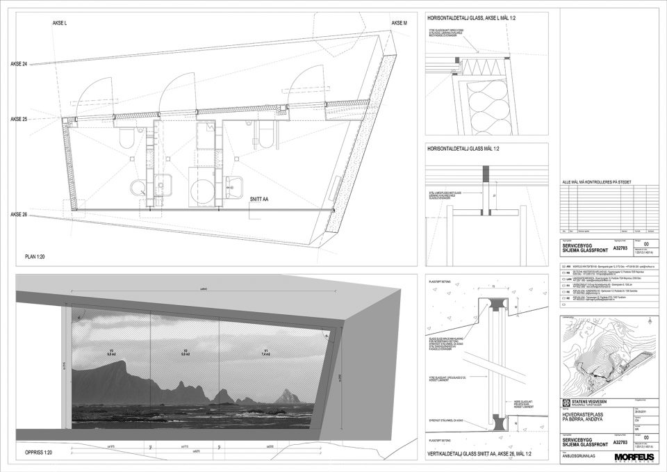 New Facility Along Norwegian Scenic Route Andøya by Morfeus Arkitekter