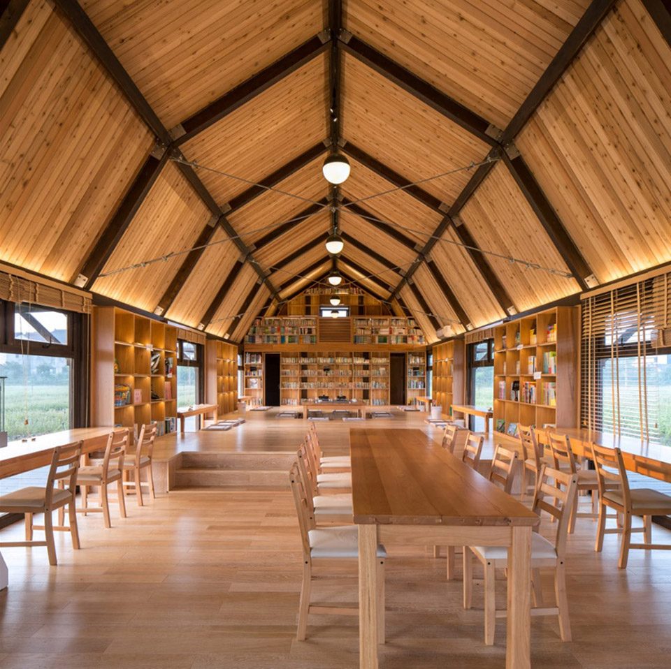 Huateng Hog House Rural Library by Leeko Studio 1