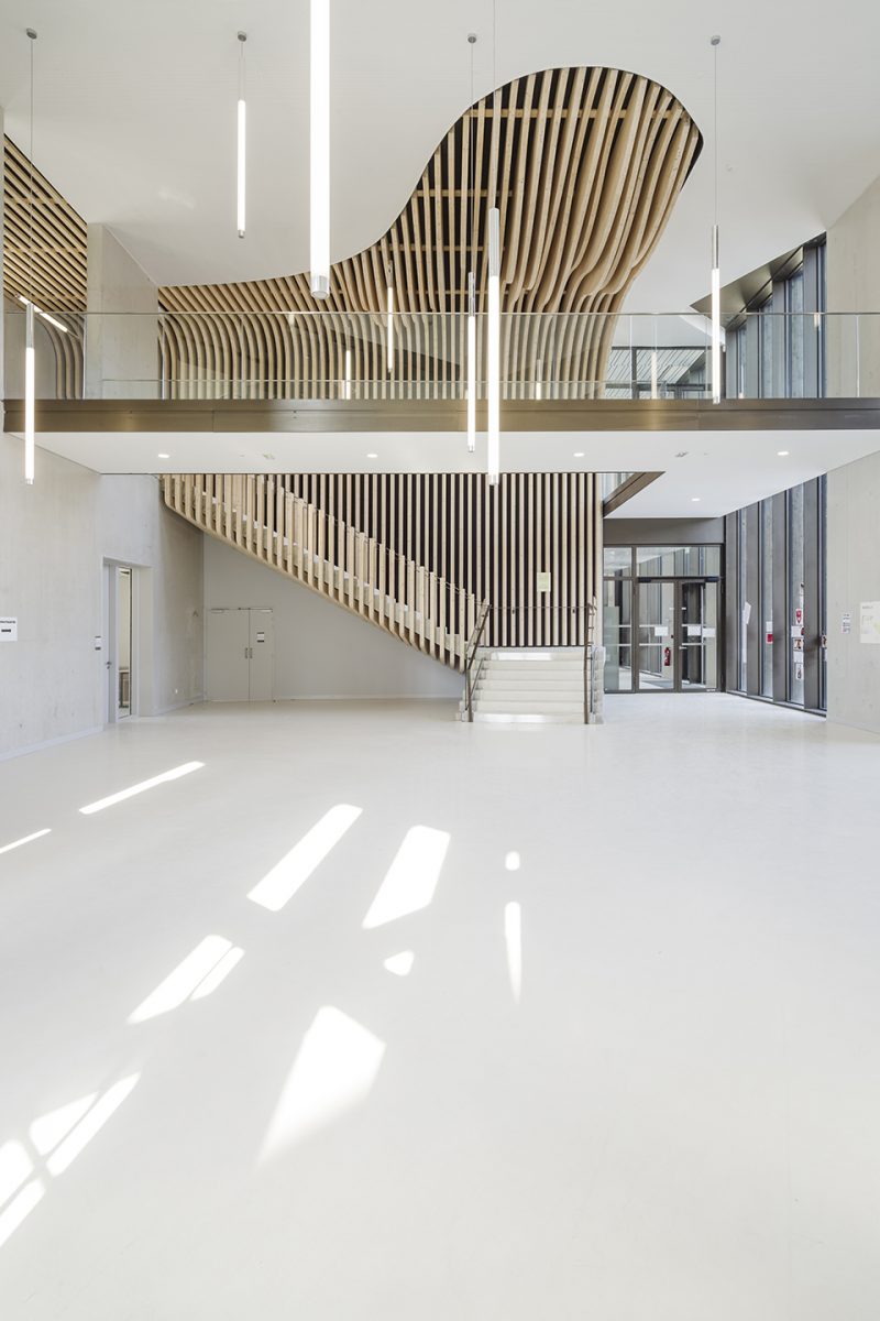 secondary boarding school in saint denis by brenac gonzalez associes