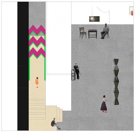 kitty Rossi stage by Studio G