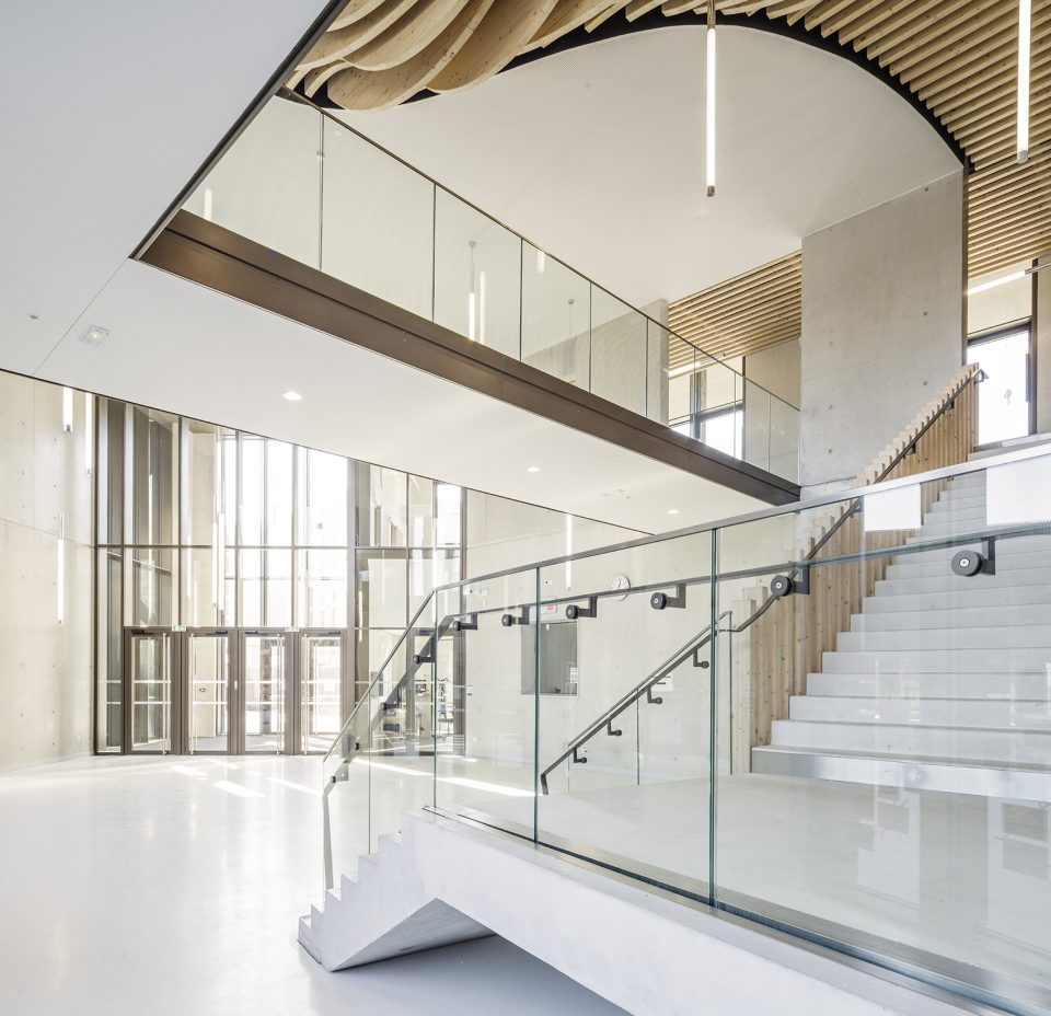 secondary boarding school in saint denis by brenac gonzalez associes